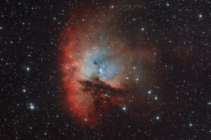 Nebulosa NGC 281 realizada el 23 de agosto de 2023 por Oscar Martín Mesonero