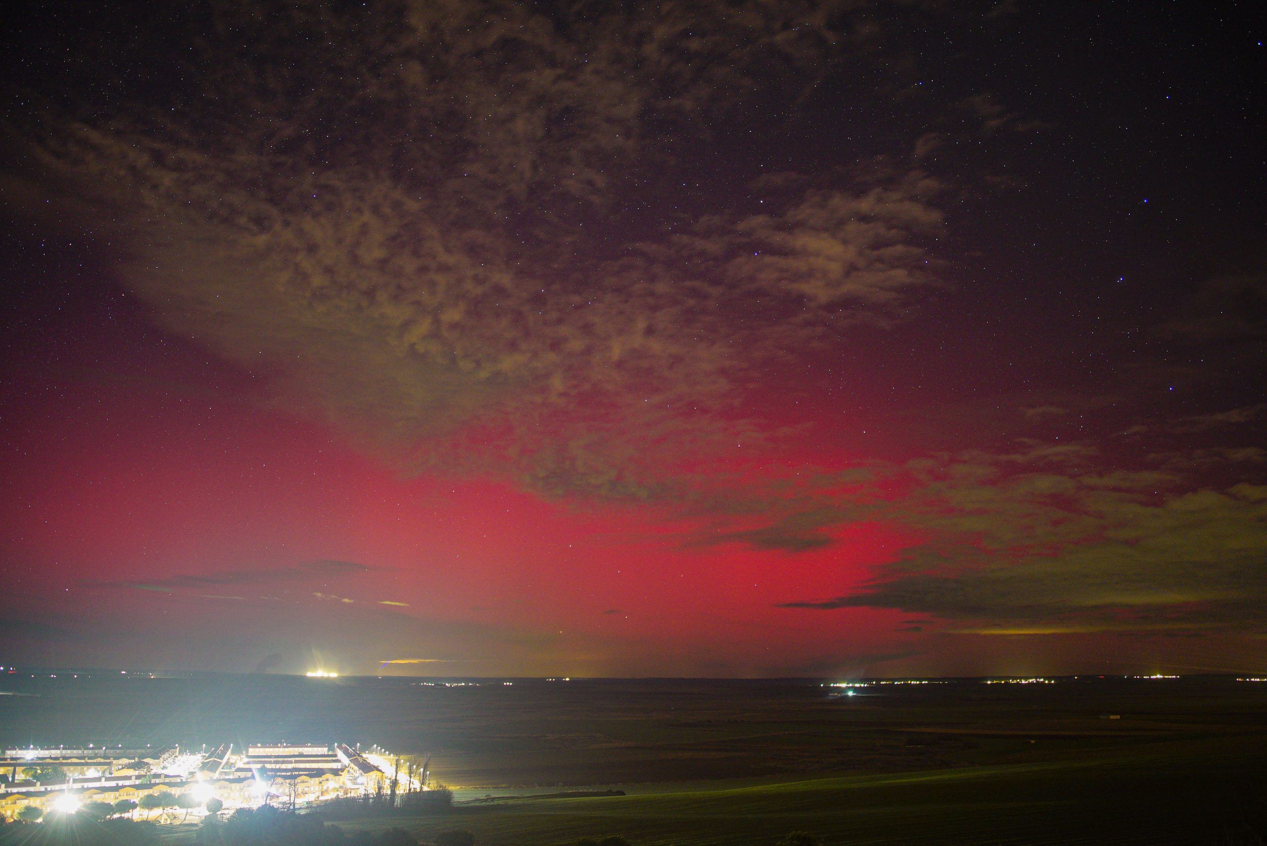 Auroras Boreales.  19/01/2026 por Oscar Martín Mesonero