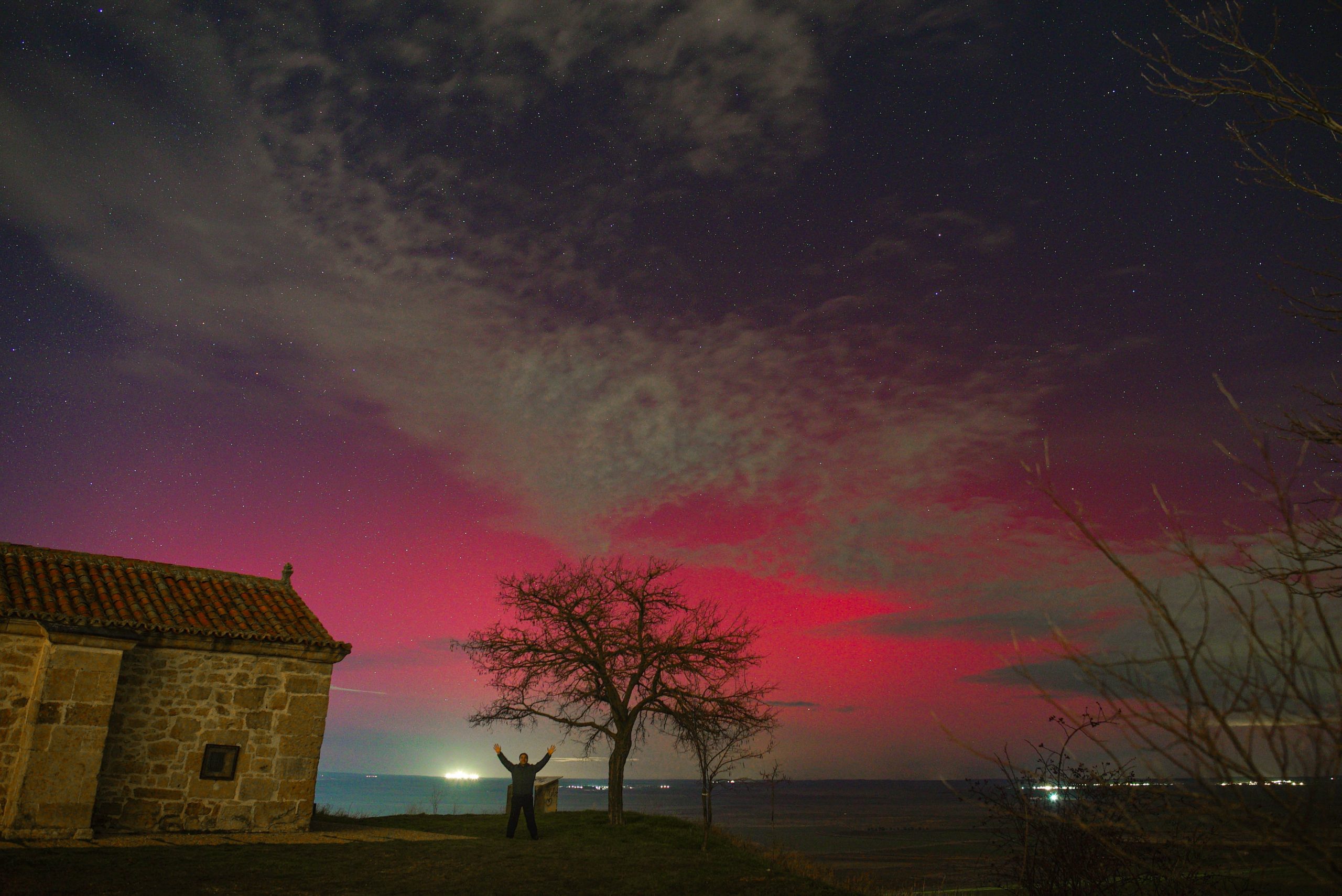 Auroras Boreales.  19/01/2026 por Oscar Martín Mesonero