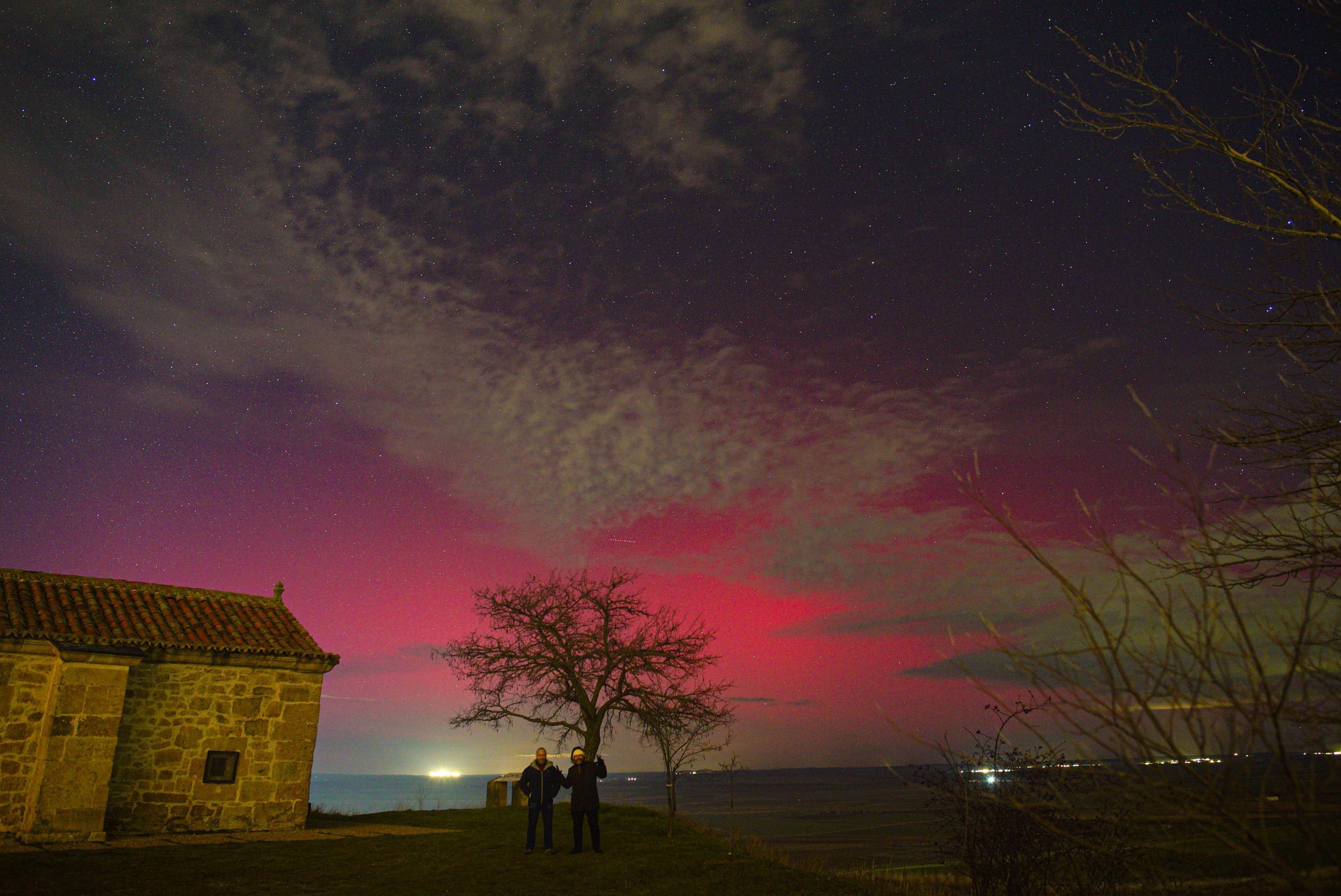 Auroras Boreales.  19/01/2026 por Oscar Martín Mesonero