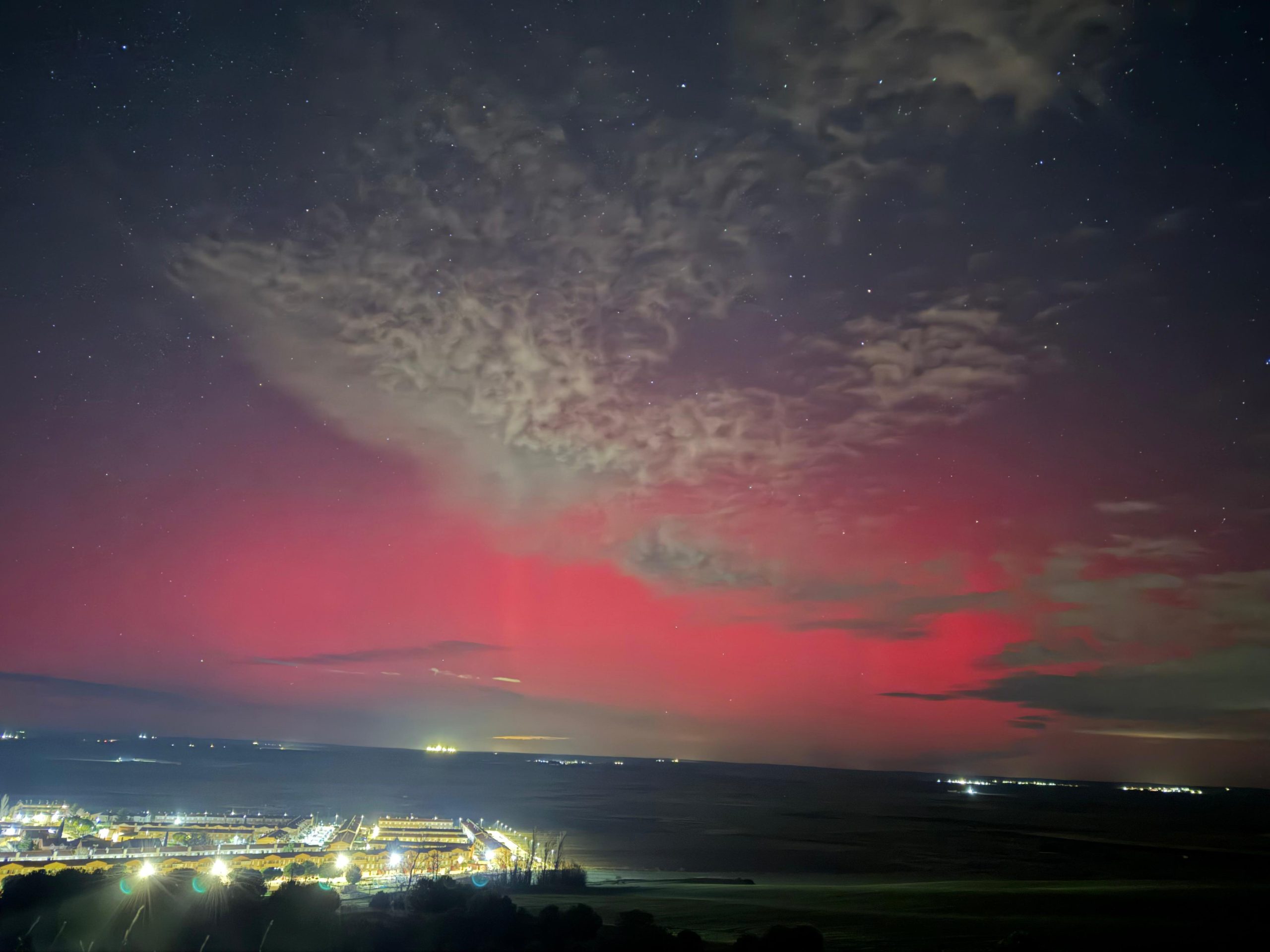 Auroras Boreales.  19/01/2026 por Oscar Martín Mesonero