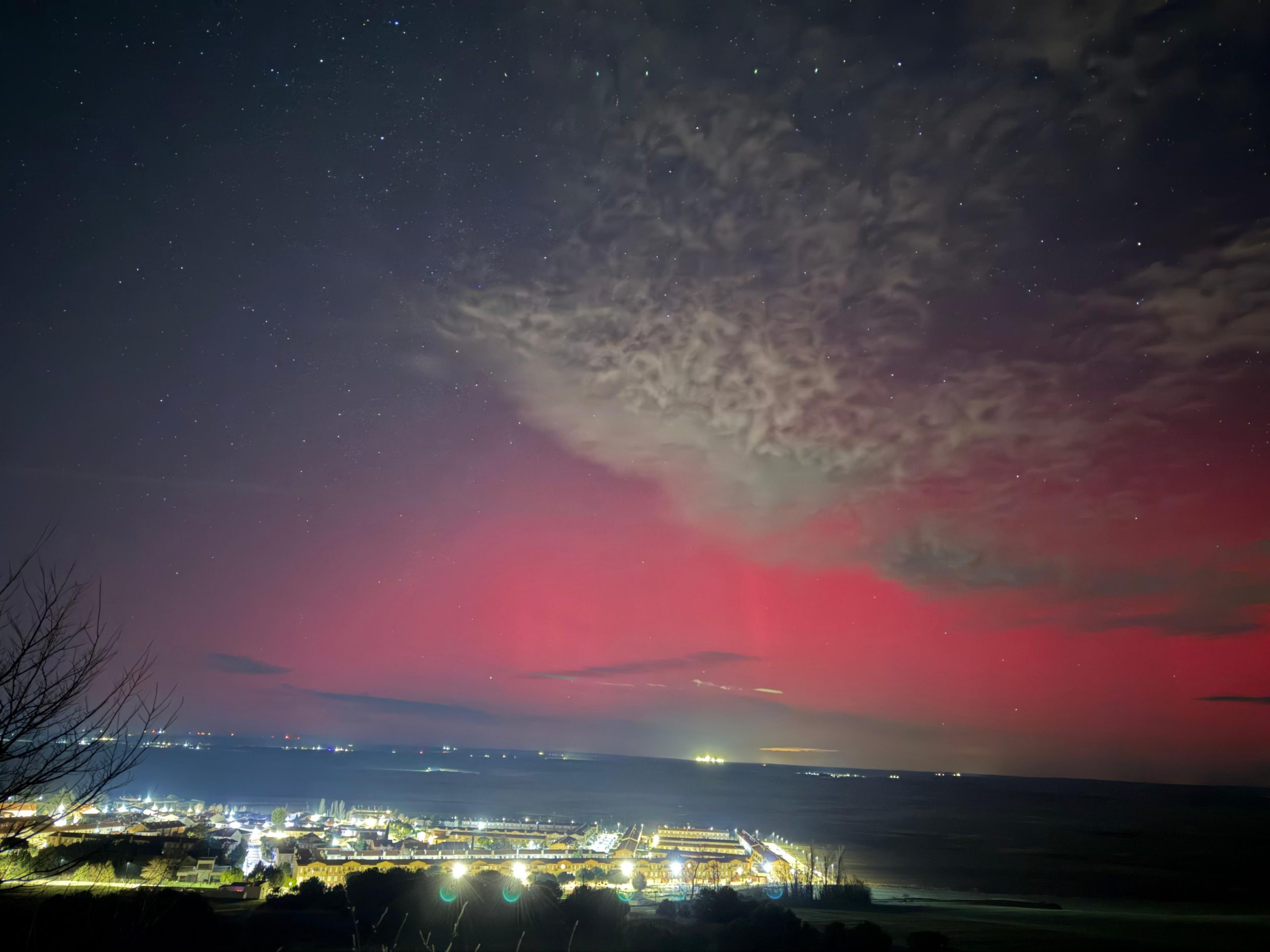 Auroras Boreales.  19/01/2026 por Oscar Martín Mesonero