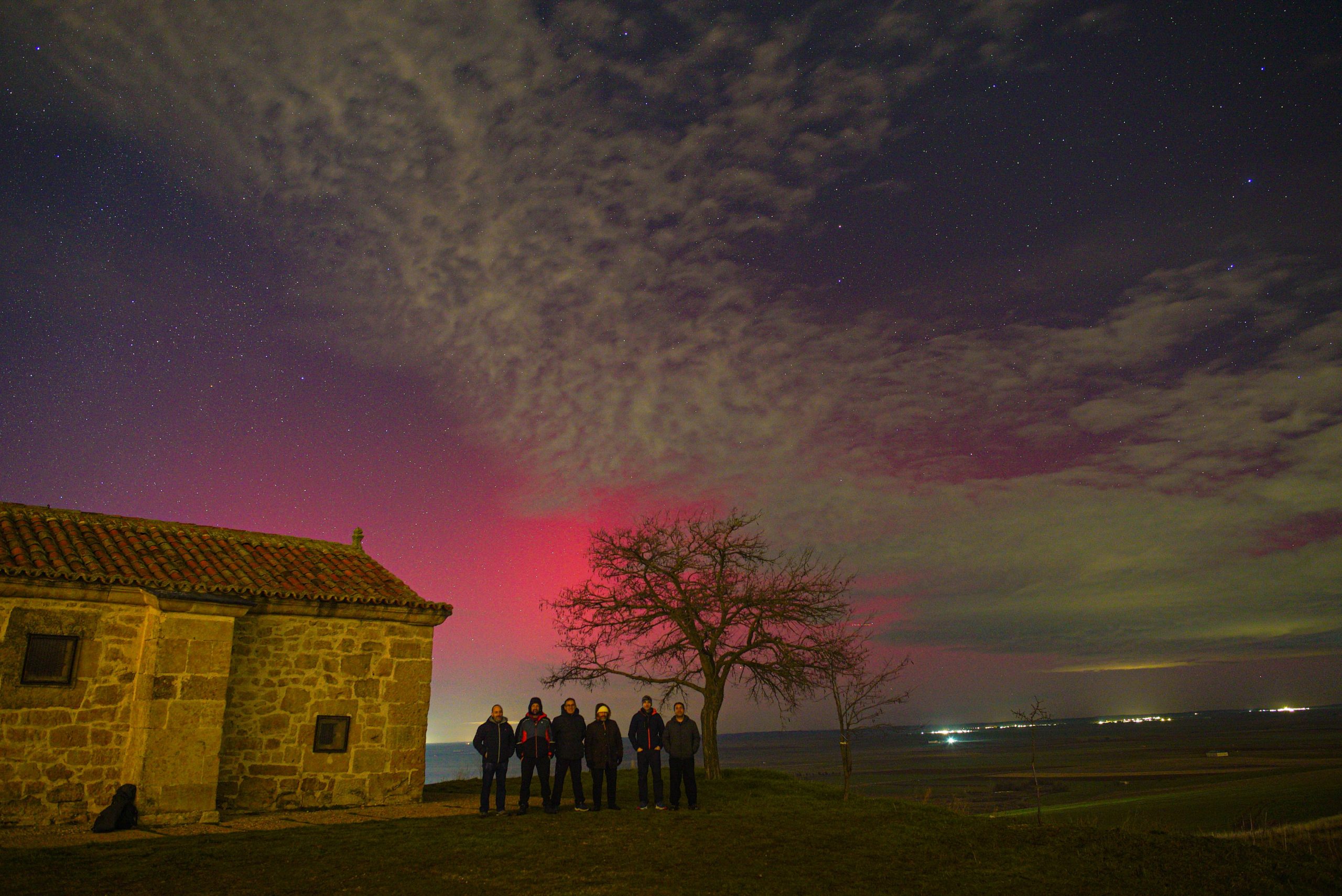 Auroras Boreales.  19/01/2026 por Oscar Martín Mesonero