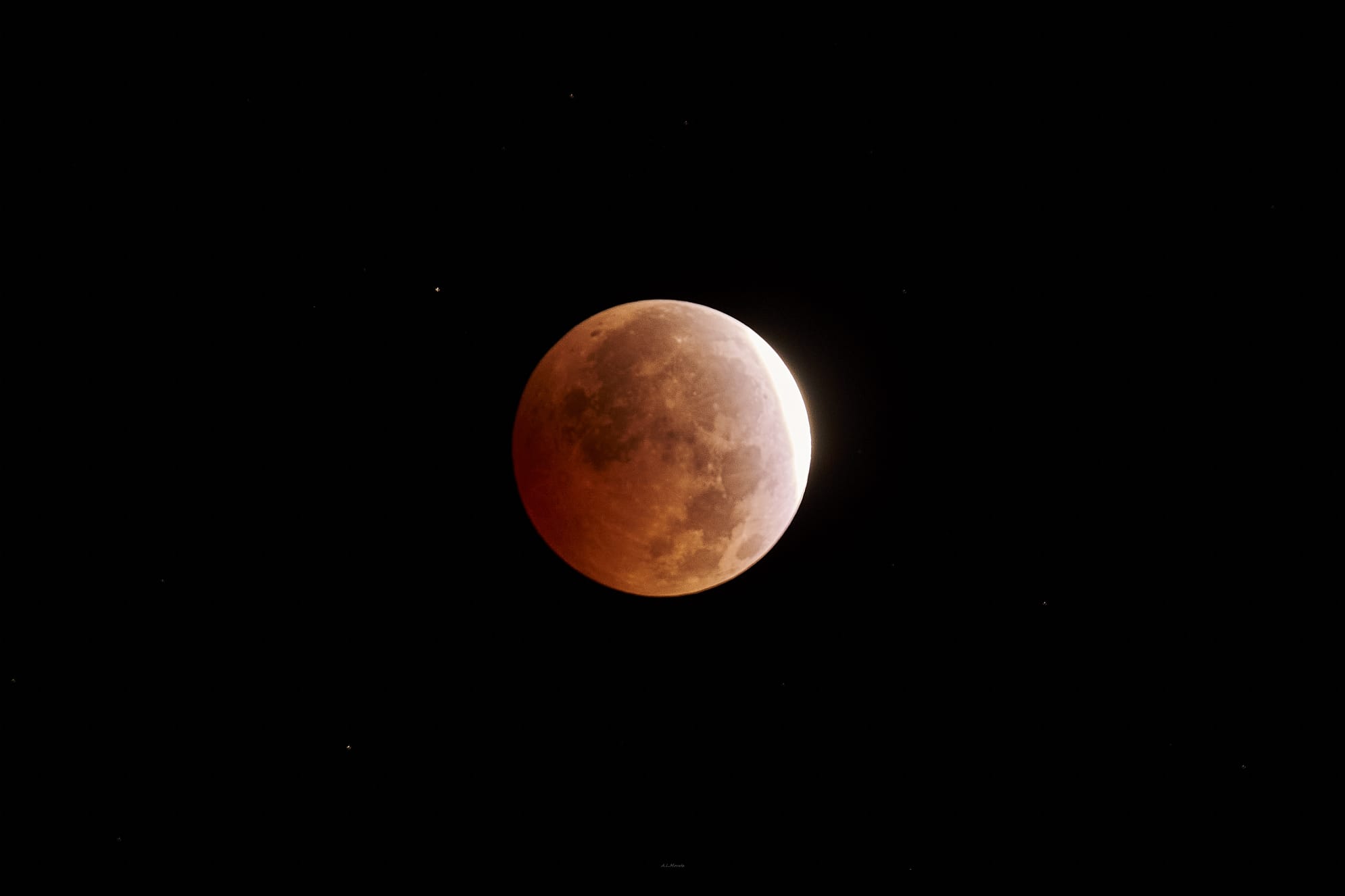 Eclipse luna 28 agosto 26