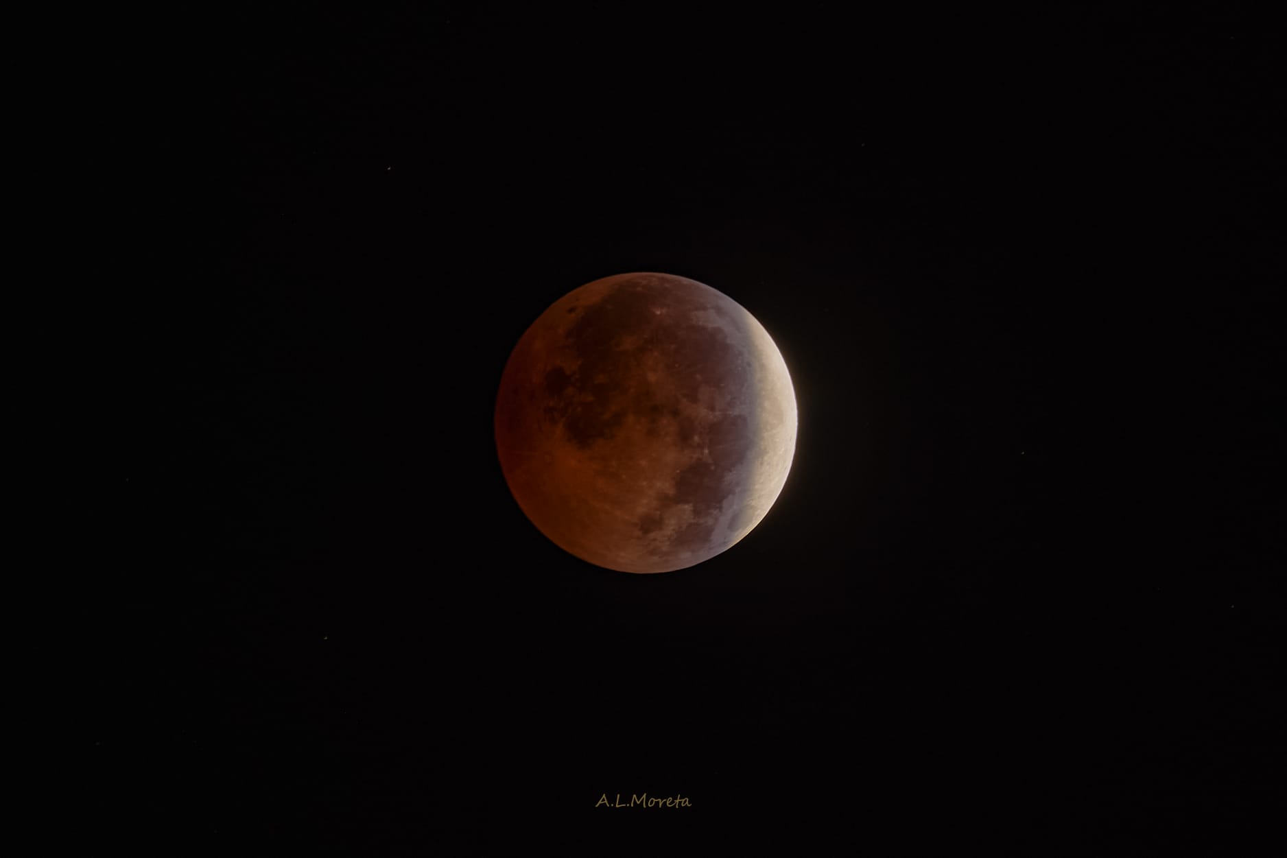 Eclipse luna 28 agosto 26