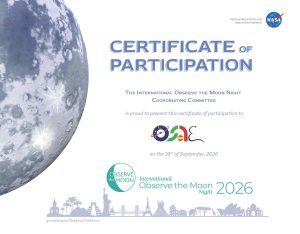 Certificado participación IOMN 2026